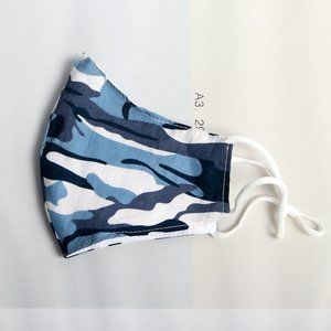 Camouflage Double-Layer Cotton Washable Face Mask